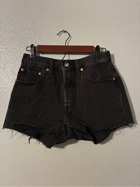 Levi’s Black Denim Shorts!